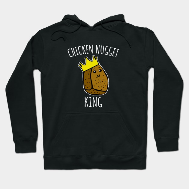 Chicken nugget king Hoodie by LunaMay